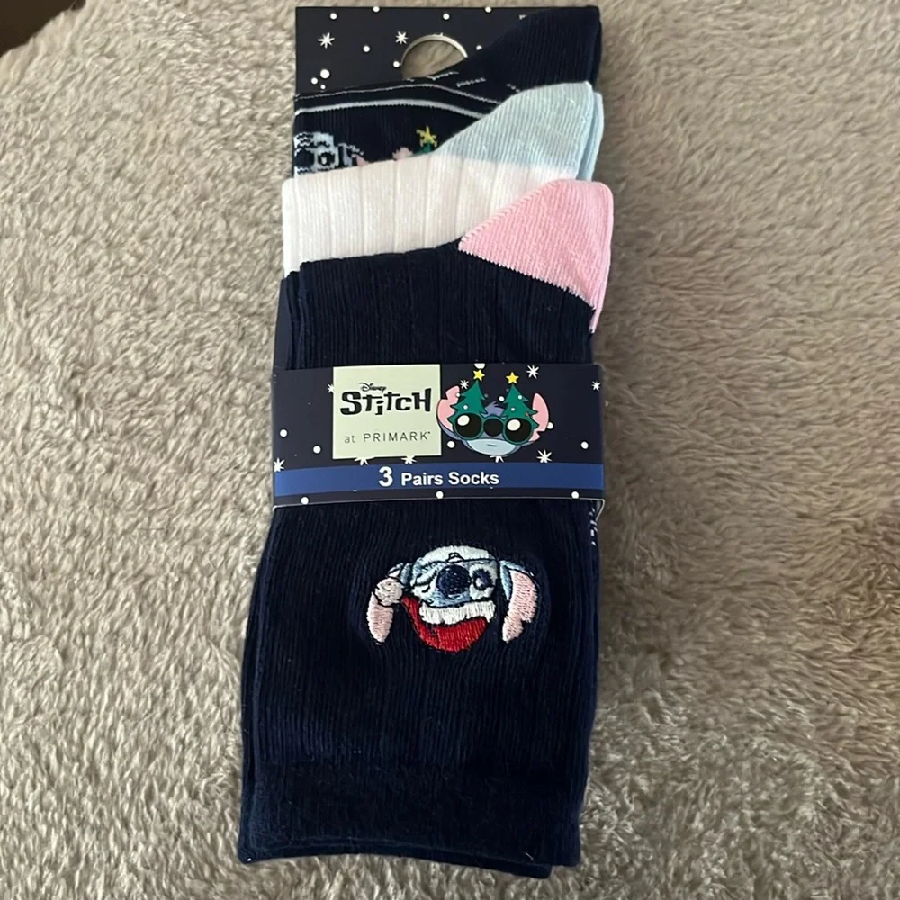 Three pair of women’s stitch socks brand new